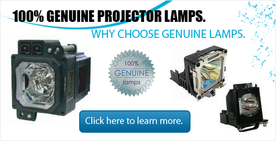 100% Genuine projector lamps