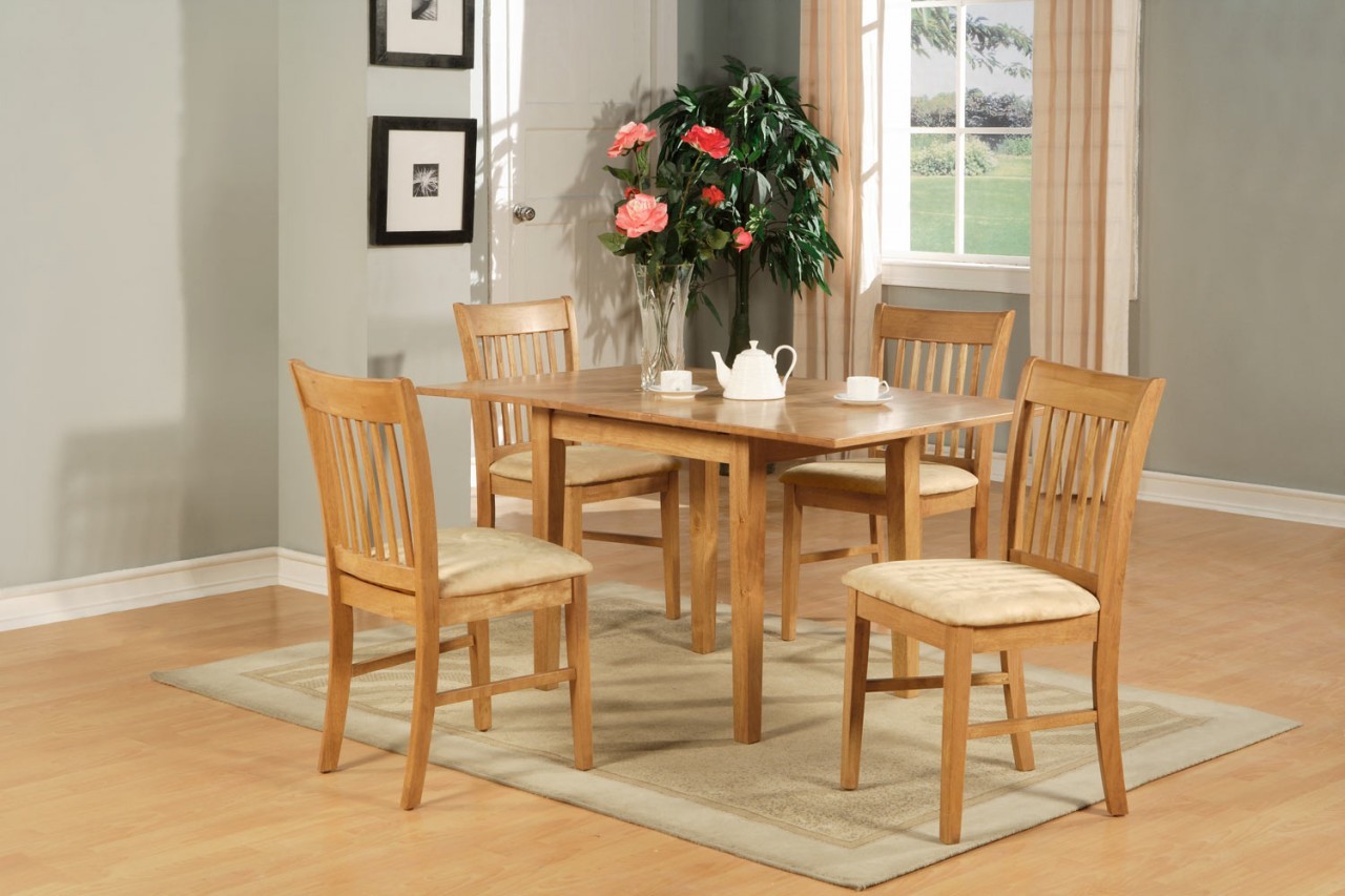 oak kitchen table sets