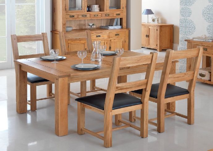rustic kitchen table sets