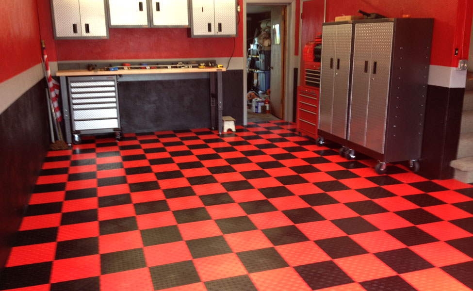 snap together garage flooring
