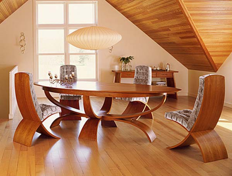 wood dining room tables
