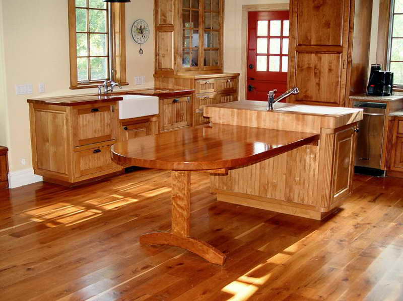 wooden kitchen countertops