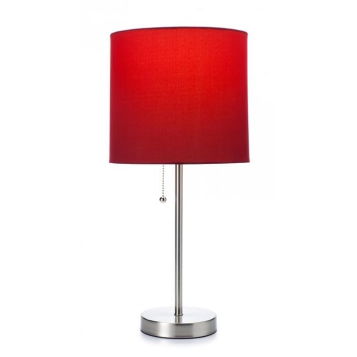 red lamp shades for table lamps