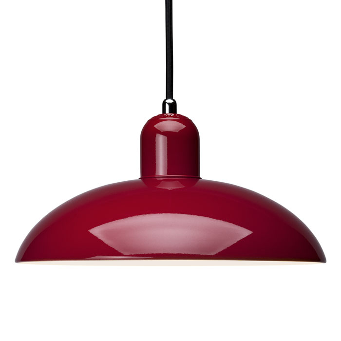 small red lamp shades
